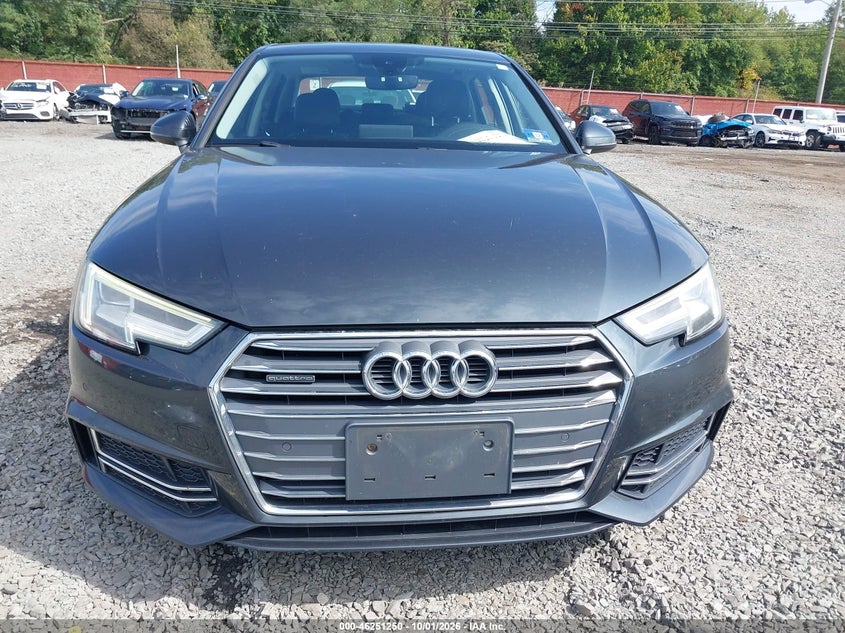 AUDI A4 2017 VIN WAUENAF46HN070783