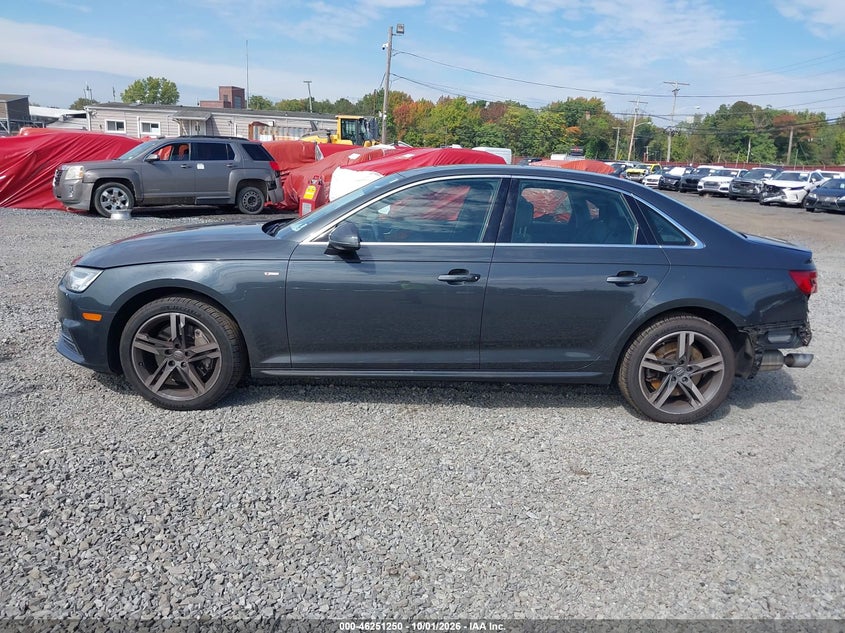AUDI A4 2017 VIN WAUENAF46HN070783