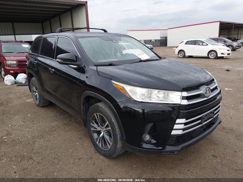 Vin: 5tdzzrfh5hs219611, lot: 46751286, toyota highlander le 20171