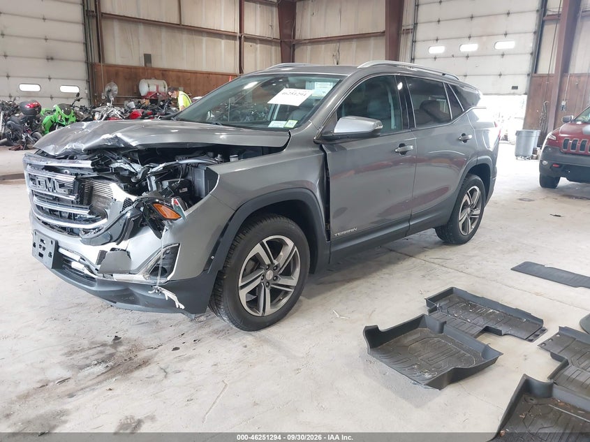 Vin: 3gkalvev9ll123000, lot: 46751320, gmc terrain awd slt 20202