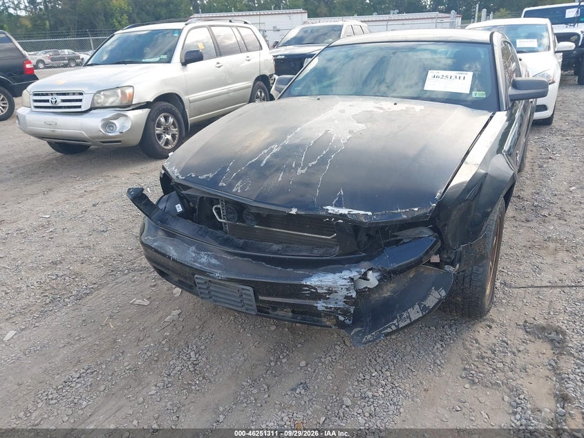 FORD MUSTANG 2007 VIN 1ZVFT80N175312494