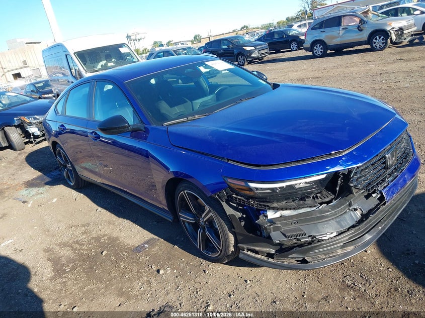 Vin: 1hgcy2f59ta029307, lot: 46751344, honda accord hybrid sport 2026 img_1