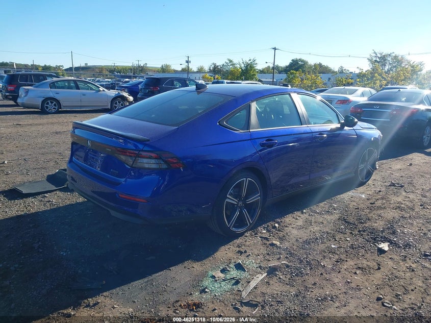Vin: 1hgcy2f59ta029307, lot: 46751344, honda accord hybrid sport 20264
