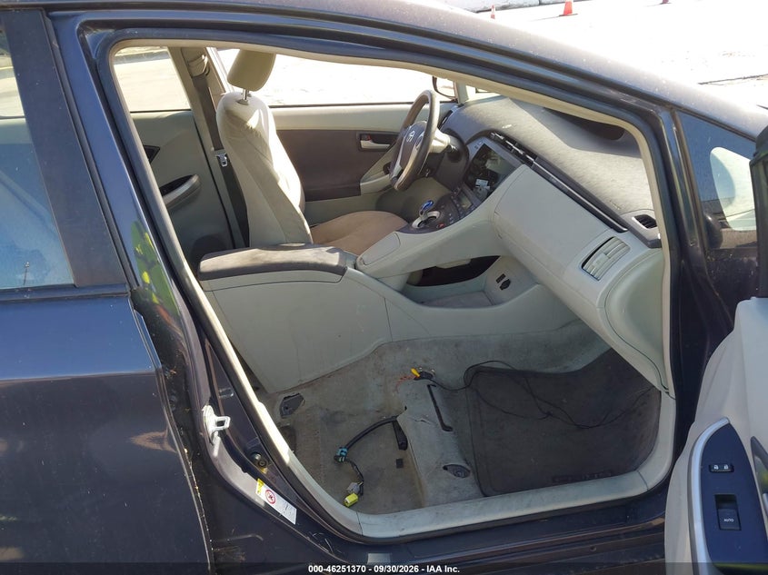 TOYOTA PRIUS 2010 VIN JTDKN3DU5A0099652