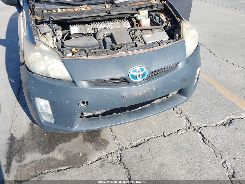 TOYOTA PRIUS 2010 VIN JTDKN3DU5A0099652