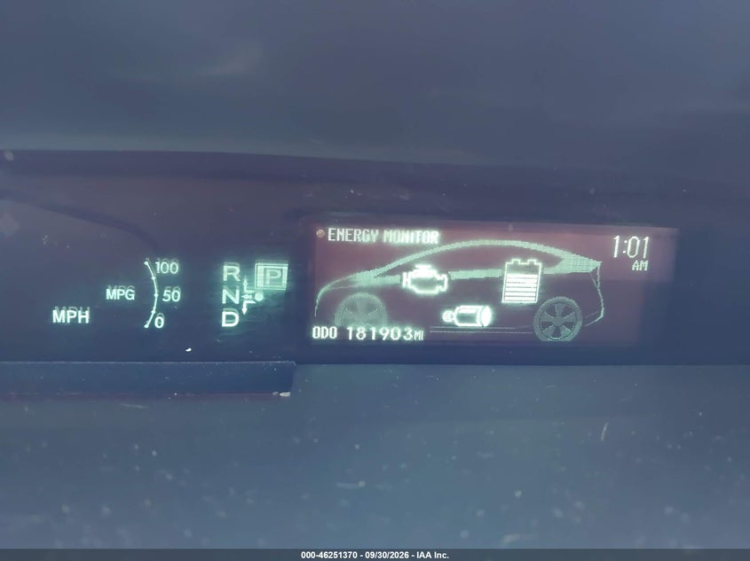 TOYOTA PRIUS 2010 VIN JTDKN3DU5A0099652