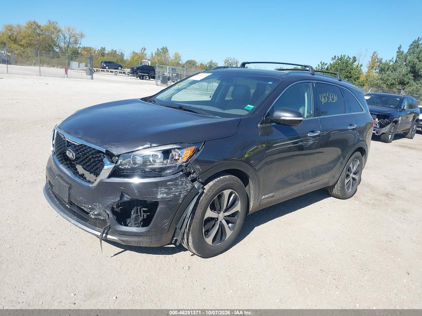 Vin: 5xyphda58gg129892, lot: 46751397, kia sorento 3.3l ex 20162