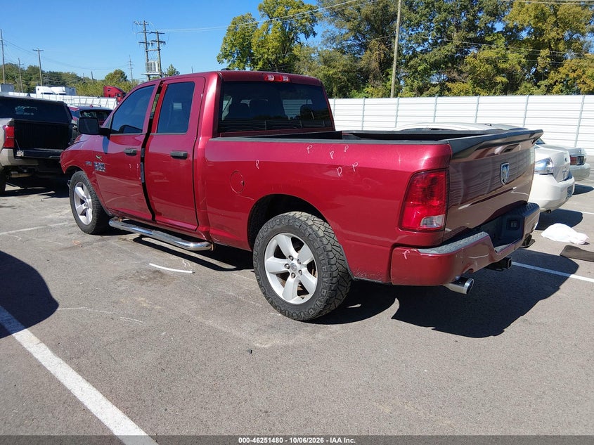 Vin: 1c6rr6ft2es154696, lot: 46751506, ram 1500 express 20143