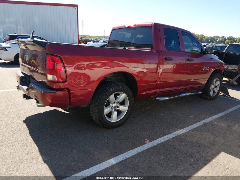 Vin: 1c6rr6ft2es154696, lot: 46751506, ram 1500 express 20144
