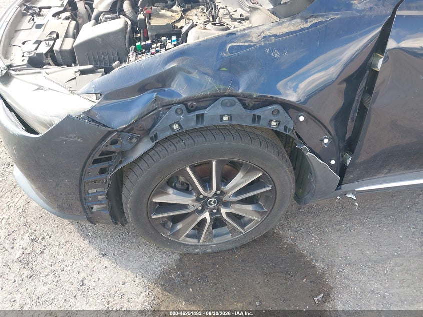 MAZDA CX-3 2017 VIN JM1DKFD70H0144357