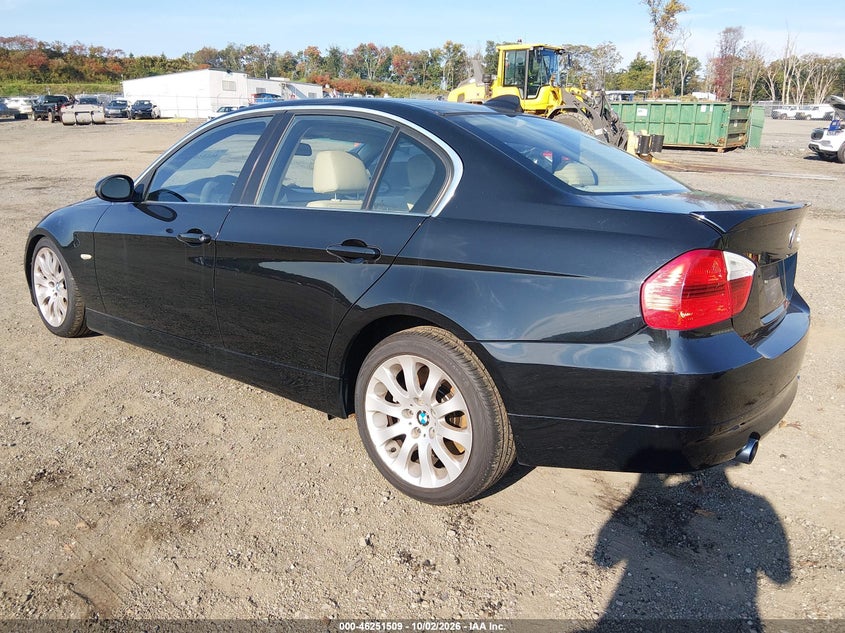 BMW 335I 2007 VIN WBAVB73537PA88642