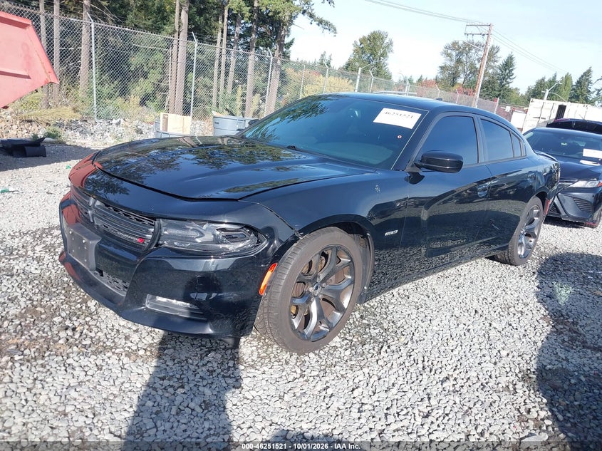 Vin: 2c3cdxct6fh915833, lot: 46751547, dodge charger r/t 20152