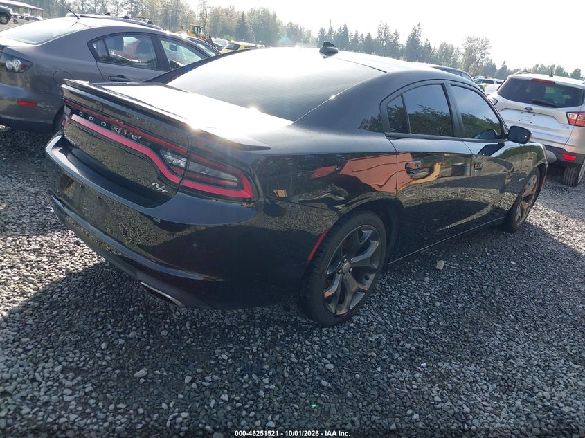 Vin: 2c3cdxct6fh915833, lot: 46751547, dodge charger r/t 20154