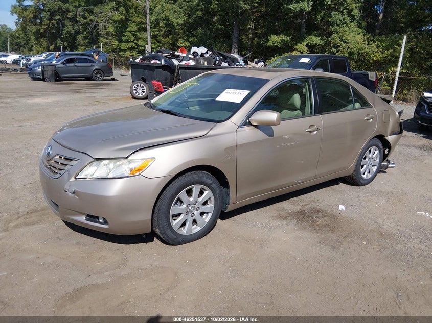2009 Toyota Camry Se/Le/Xle, Front & Rear, IAAI, VIN 4T1BK46K39U092659 — photo 2