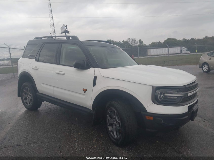Vin: 3fmcr9d93rrf50155, lot: 46751577, ford bronco sport badlands 2024 img_1