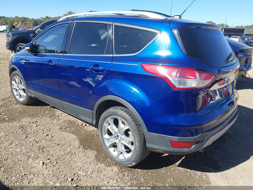 Vin: 1fmcu9j99eud85993, lot: 46751583, ford escape titanium 20143