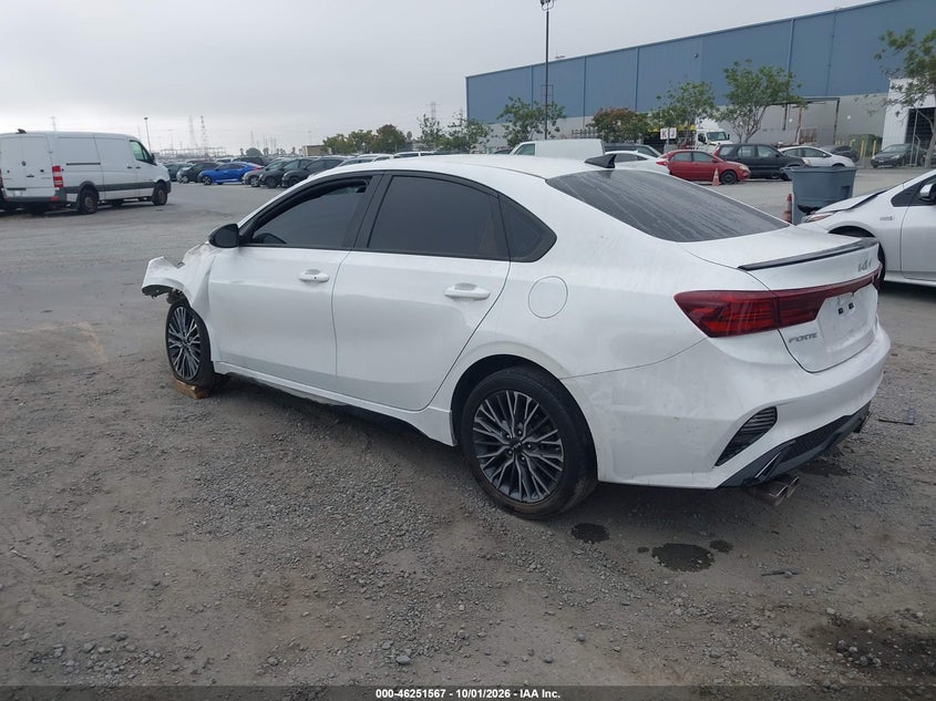 Vin: 3kpf54adxre716932, lot: 46751593, kia forte gt-line 20243