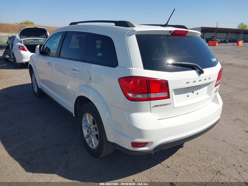 Vin: 3c4pdcbg2ft564436, lot: 46751596, dodge journey sxt 20153