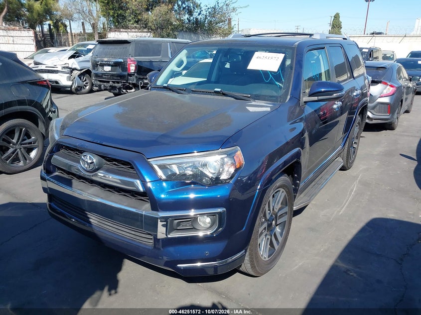 Vin: jtezu5jr1g5140802, lot: 46751597, toyota 4runner limited 20162