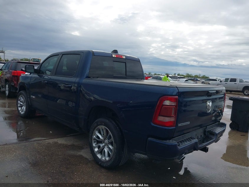 Vin: 1c6rrejt8pn650525, lot: 46751614, ram 1500 laramie  4x2 5'7 box 20233
