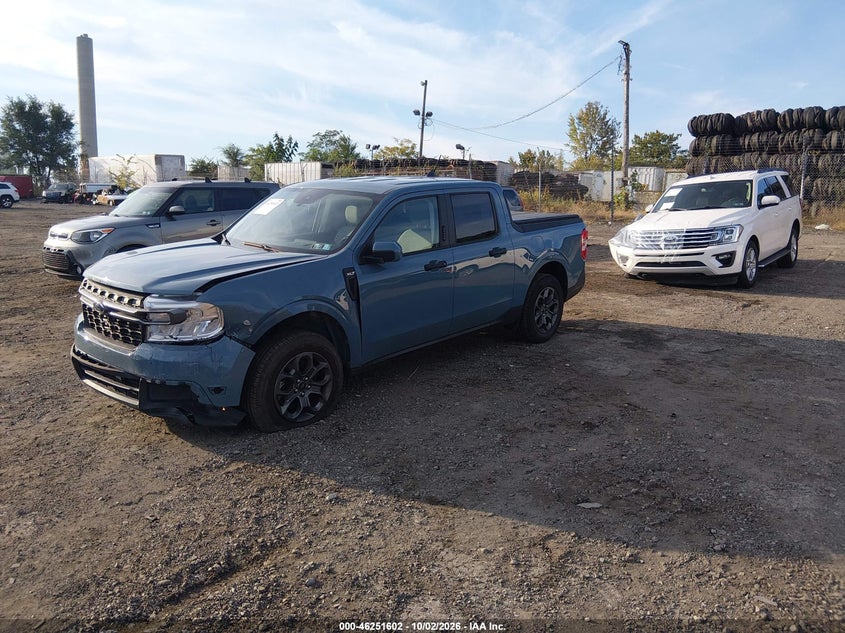 Vin: 3fttw8f97nra10810, lot: 46751628, ford maverick xlt 20222