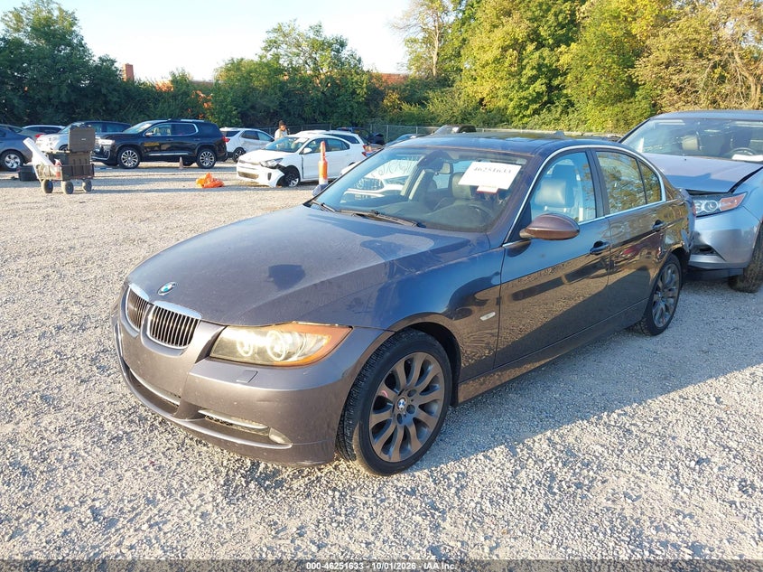 2006 BMW 330Xi, Удар сзади, IAAI, VIN WBAVD33516KL52906 — фото 2
