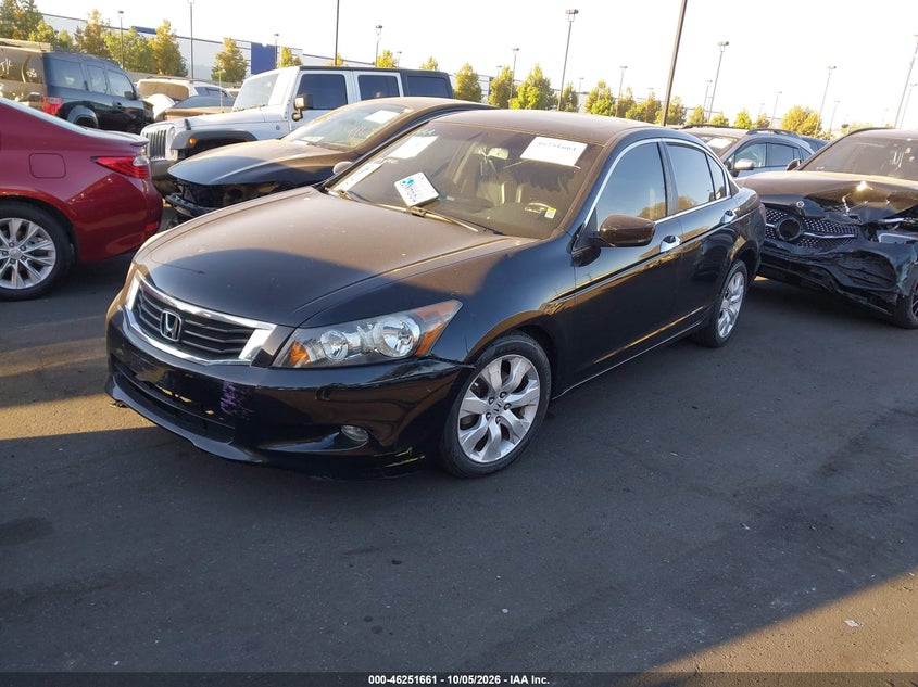 2009 Honda Accord 3.5 Ex-L, Right Front, IAAI, VIN 1HGCP36819A047487 — photo 2