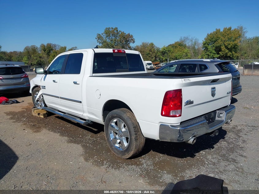 Vin: 1c6rr7tt7fs643798, lot: 46751726, ram 1500 big horn 20153