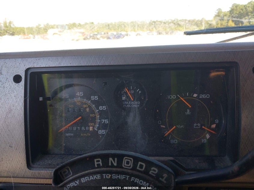 CHEVROLET G30 1995 VIN 1GAGG39K7SF230966