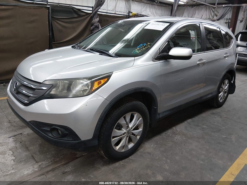 2014 Honda Cr-V Ex, Rear, IAAI, VIN 2HKRM4H58EH702600 — photo 2