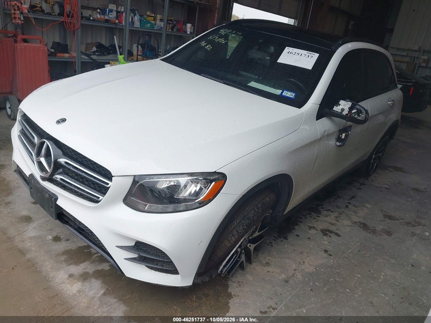 Vin: wdc0g4jb3kv119390, lot: 46751763, mercedes-benz glc 300 20192