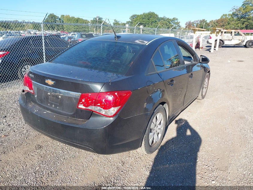 Vin: 1g1pa5shxe7333082, lot: 46751814, chevrolet cruze ls auto 20144