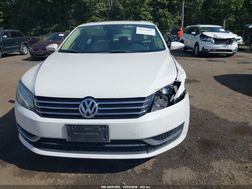 VOLKSWAGEN PASSAT 2012 VIN 1VWBP7A36CC018766