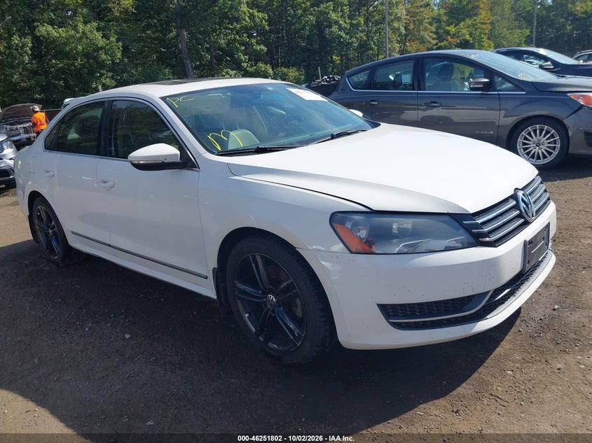 2012 VOLKSWAGEN PASSAT 2.5L SE
