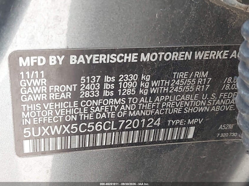 2012 BMW X3 XDRIVE28I · Фото 9
