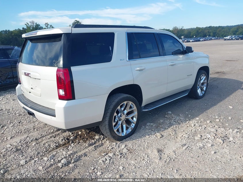 Vin: 1gks2bkcxfr725426, lot: 46751840, gmc yukon slt 20154