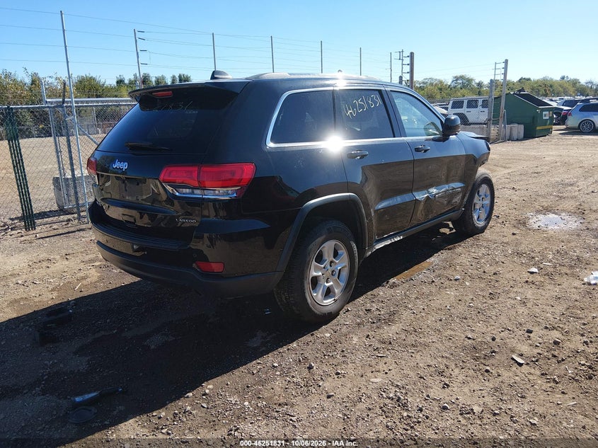Vin: 1c4rjfag6hc755005, lot: 46751857, jeep grand cherokee laredo 4x4 20174