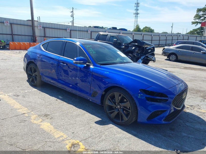 Vin: kmtg34ta2pu116953, lot: 46751872, genesis g70 2.0t rwd 2023 img_1