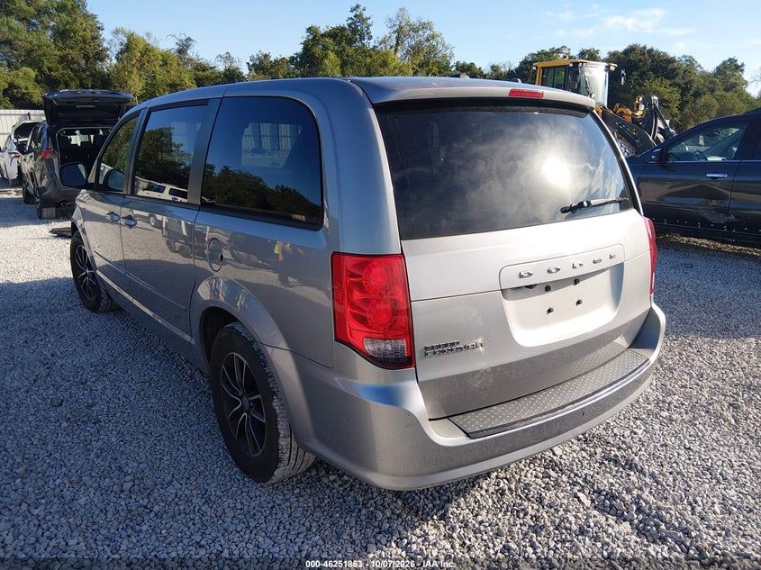 Vin: 2c4rdgcg1gr146498, lot: 46751879, dodge grand caravan sxt 20163