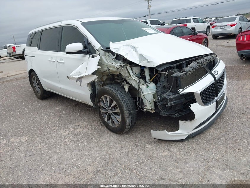 Vin: kndmc5c15h6343888, lot: 46751889, kia sedona sx 20171