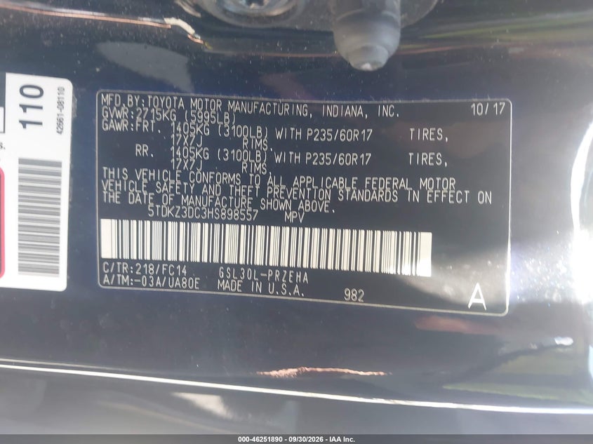 TOYOTA SIENNA - zdjęcie 9