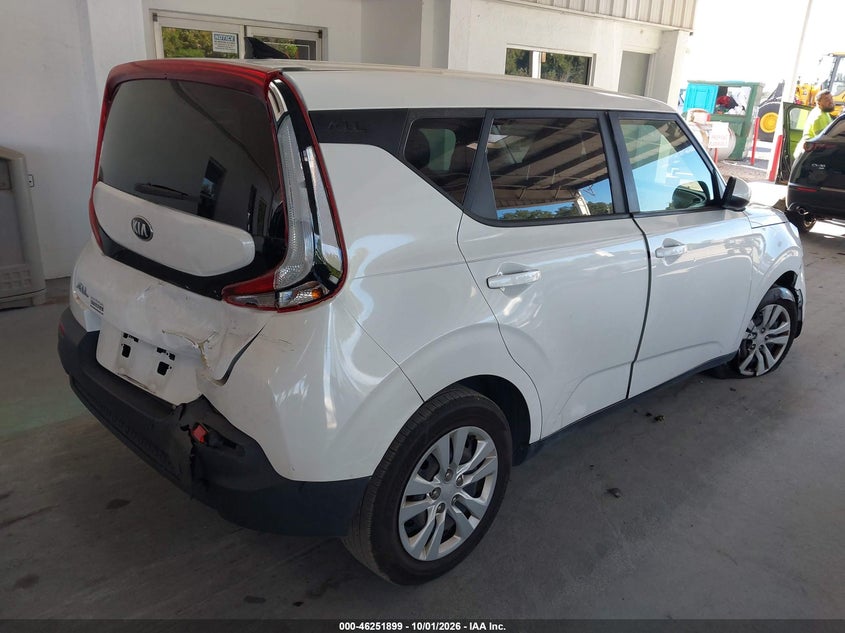 Vin: kndj23auxl7071283, lot: 46751925, kia soul lx 20204