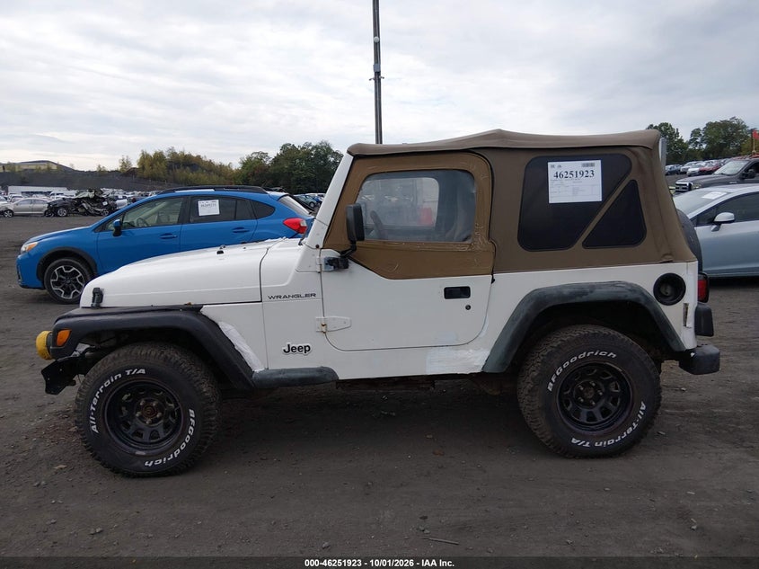 JEEP WRANGLER 1997 VIN 1J4FY29P2VP461255