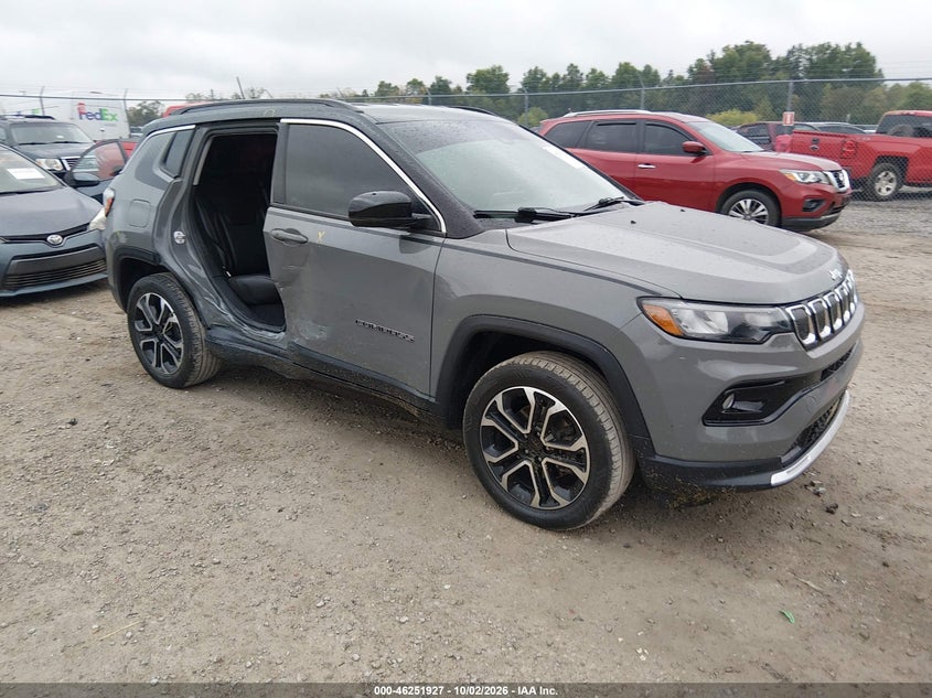 Vin: 3c4njdcb8nt212520, lot: 46751953, jeep compass limited 4x4 2022 img_1