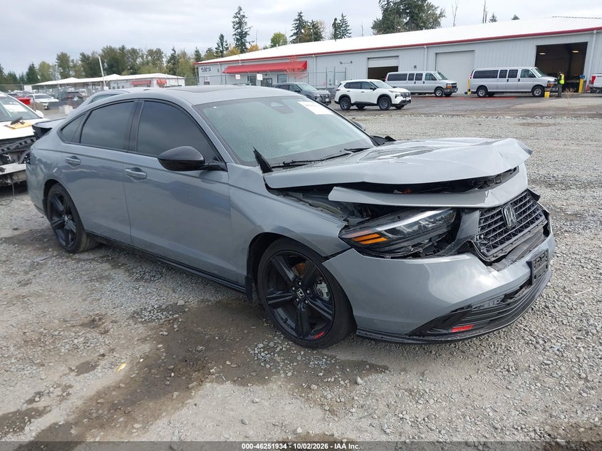 Vin: 1hgcy2f73ra058439, lot: 46751960, honda accord hybrid sport-l 20241