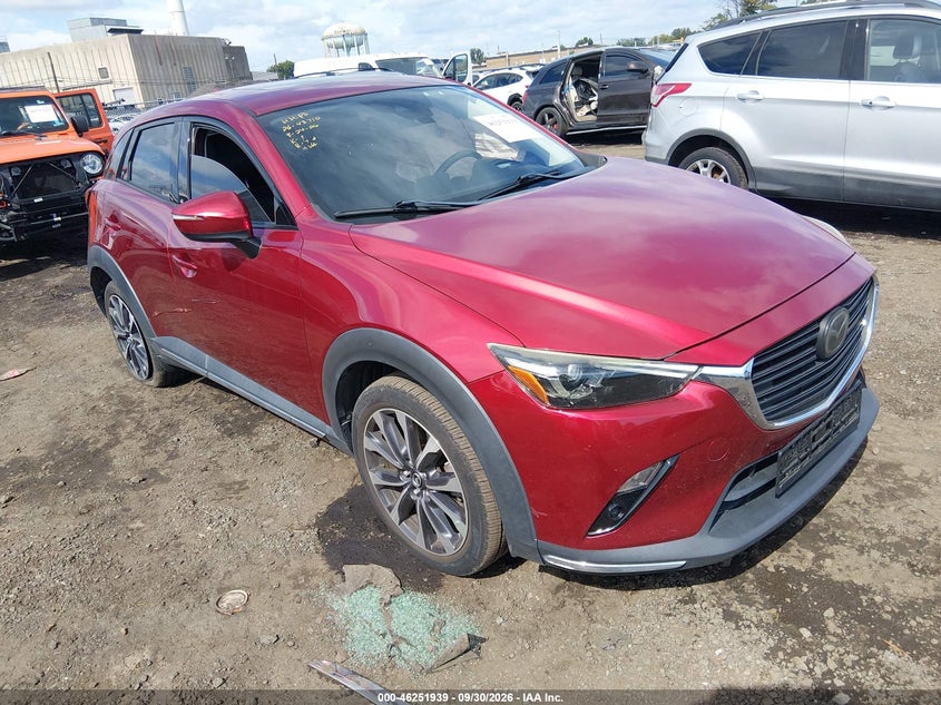 Vin: jm1dkfd70k0424531, lot: 46751965, mazda cx-3 grand touring 2019 img_1