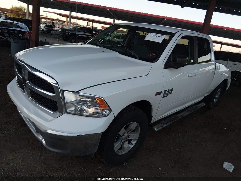 Vin: 1c6rr7tt8ks662774, lot: 46751977, ram 1500 classic slt  4x4 6'4 box 20192