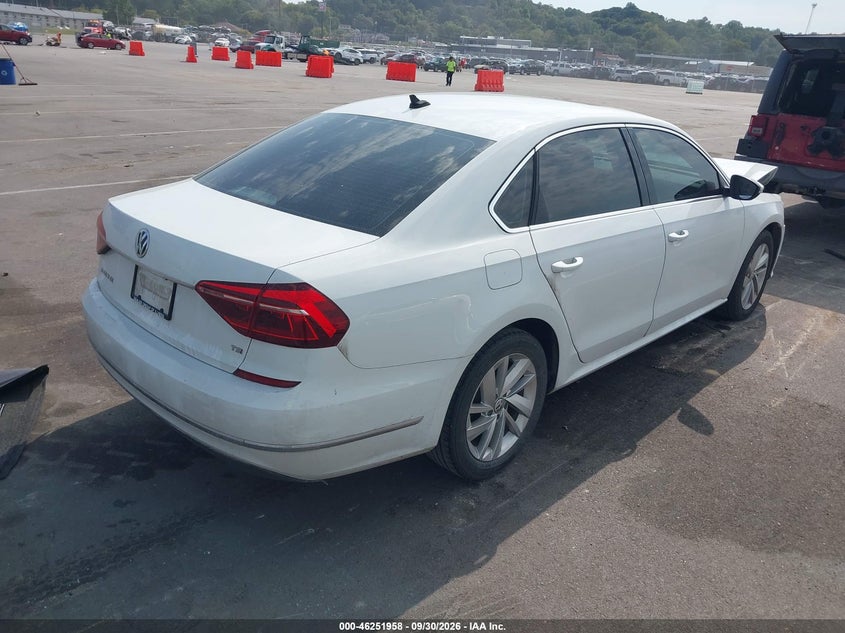 Vin: 1vwba7a33jc006623, lot: 46751984, volkswagen passat 2.0t se 20184
