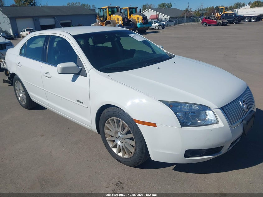 2007 Mercury Milan I4 Premier, Удар сзади, IAAI, VIN 3MEHM08Z97R668155