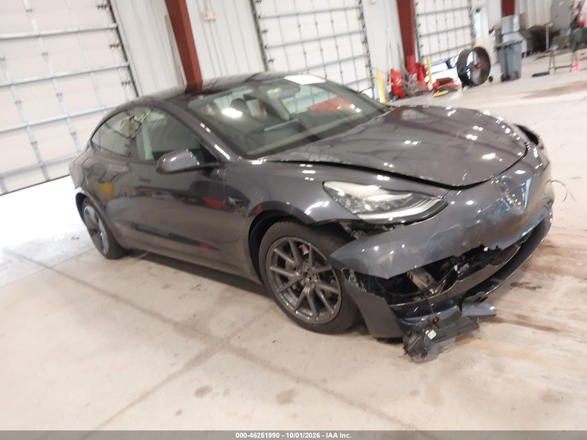 Vin: 5yj3e1eb9nf244513, lot: 46752016, tesla model 3 long range dual motor all-wheel drive 2022 img_1
